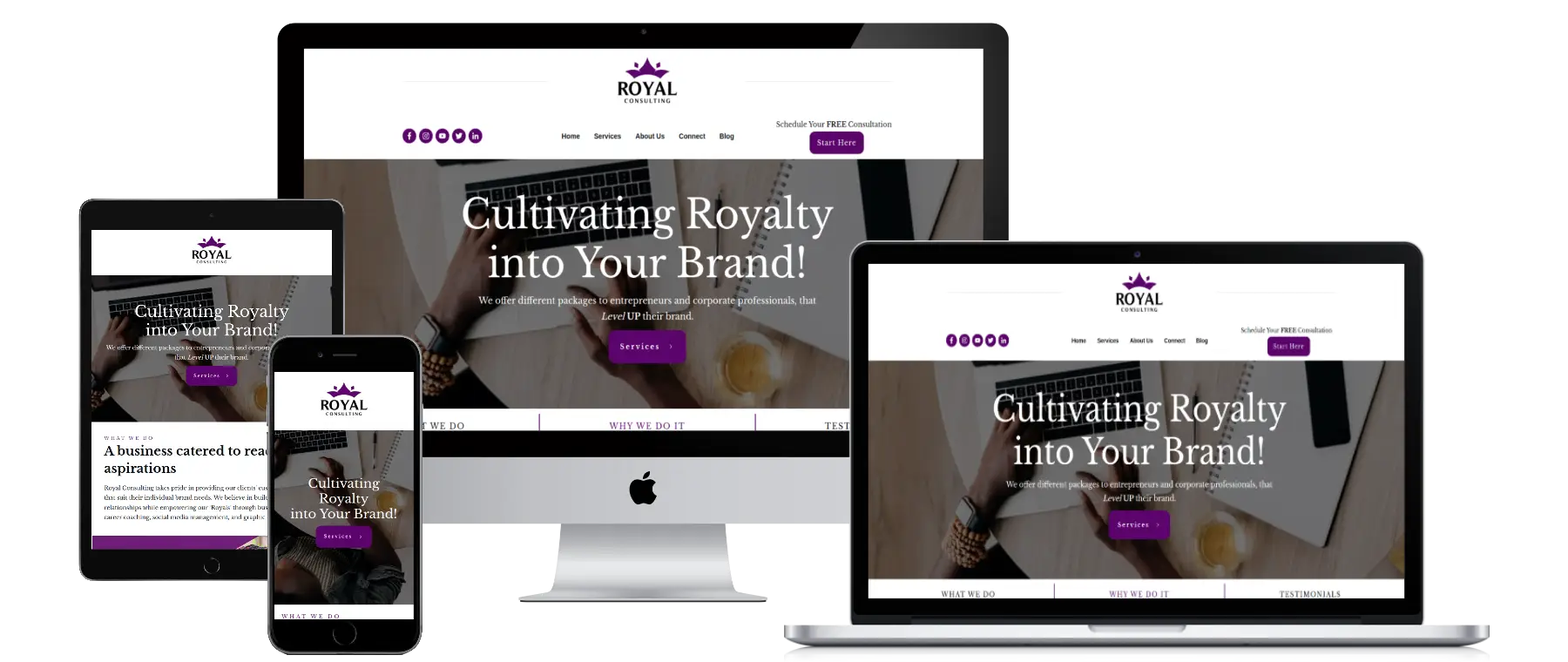 Cultivating Royalty into Your Brand! code racks Porfolio